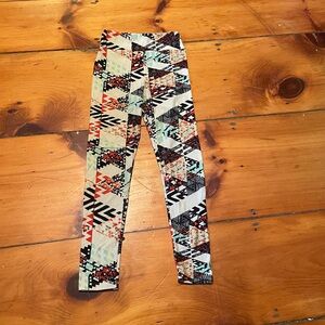 Geometric Patterned Leggings